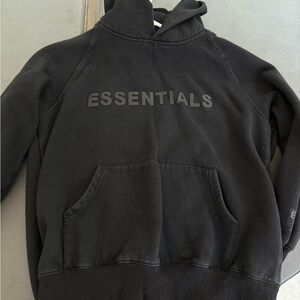 Essentials Jet Black Pullover